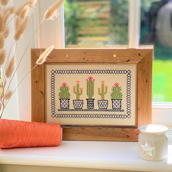 Cactus Cross Stitch Kit