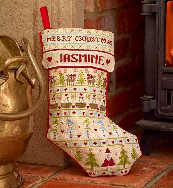 Christmas Stocking Needlepoint Kits -  UK