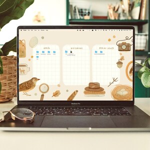 Work From Home Home Office Slow Living Desktop Wallpaper Files ...