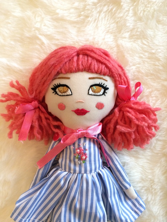 pink color doll
