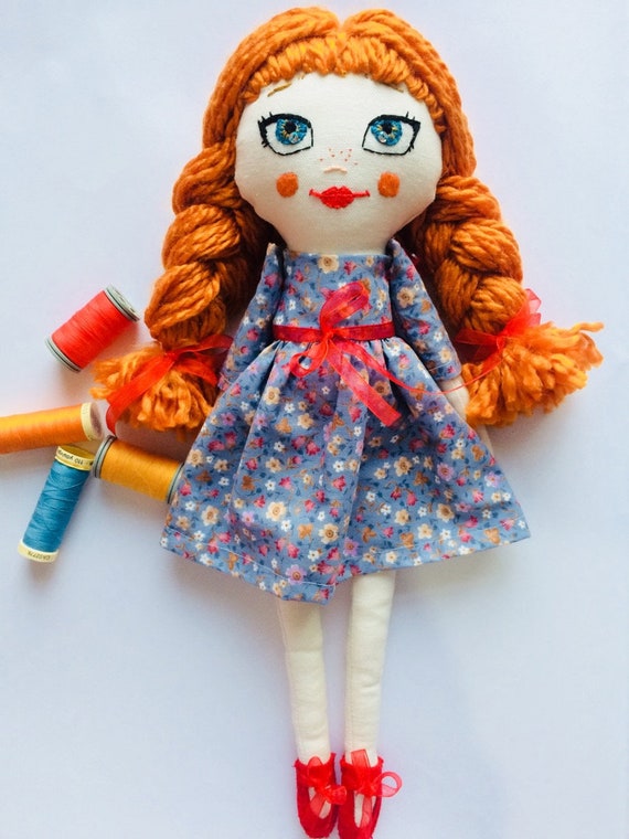 Unique Orange Hair Color Dollorange Hair Color Cloth Etsy