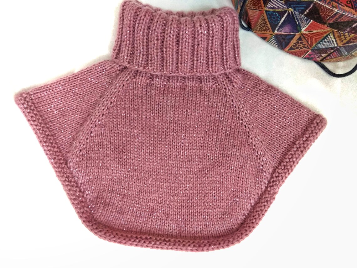KNITTING PATTERN knit dickey easy knit turtleneck PDF Etsy