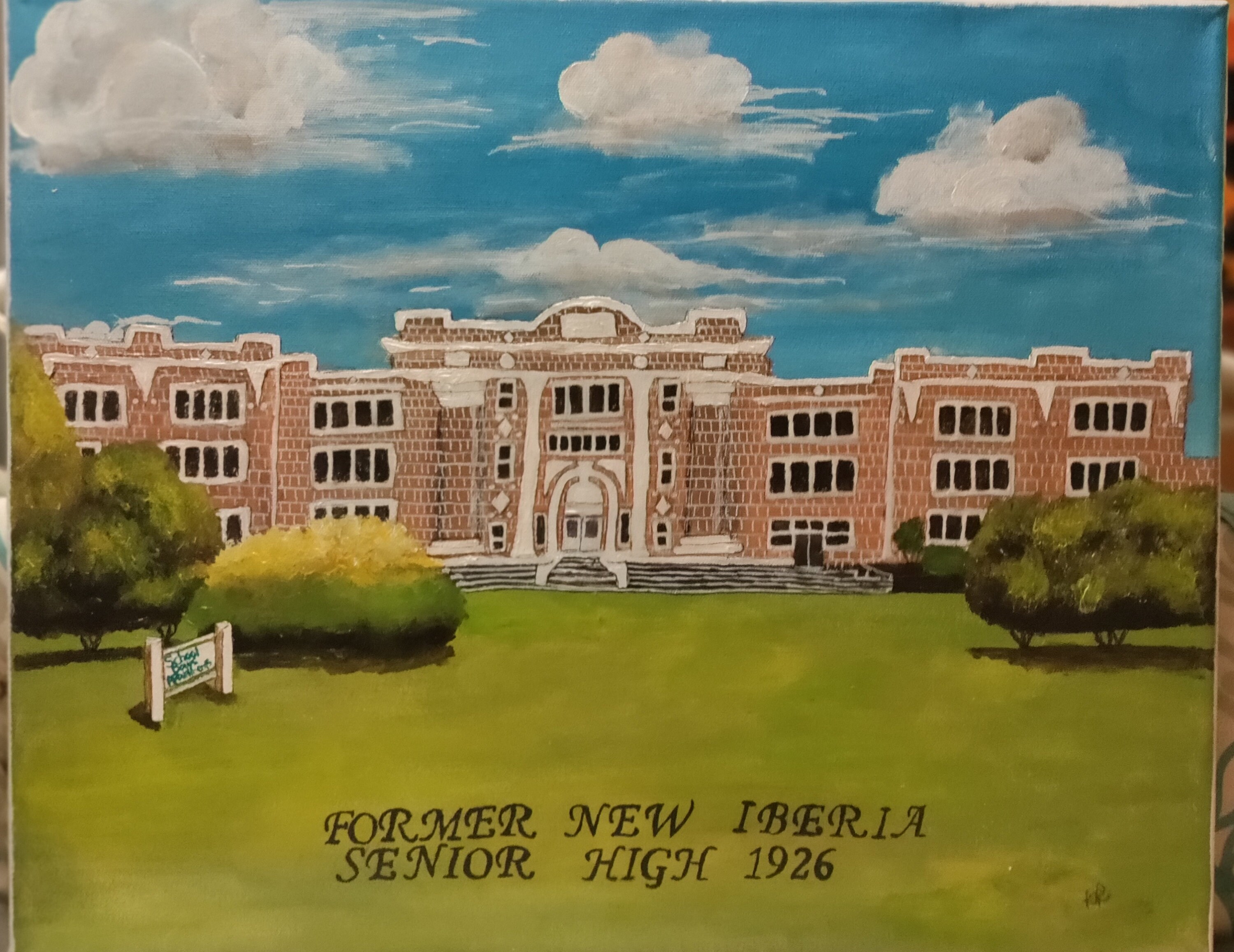 Old New Iberia Senior High School in New Iberia, LA