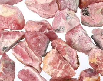 Large Raw Rhodochrosite Pieces, Rough Rhodochrosite, Genuine Rhodochrosite Crystal, Healing Crystal, Bulk Raw Gemstone, Rhodochunk001
