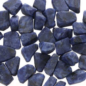 Raw Sodalite Pieces, Rough Sodalite, Sodalite Crystal, LSodalite001