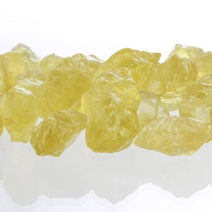 Piezas grandes de cuarzo limón, fragmentos de cuarzo limón en bruto, puntas de cuarzo limón en bruto, cristales genuinos sin tallar, cristales curativos, LLemonQuartz001 imagen 4