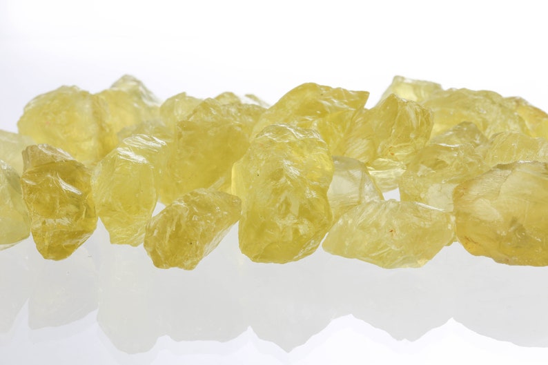 Piezas grandes de cuarzo limón, fragmentos de cuarzo limón en bruto, puntas de cuarzo limón en bruto, cristales genuinos sin tallar, cristales curativos, LLemonQuartz001 imagen 4