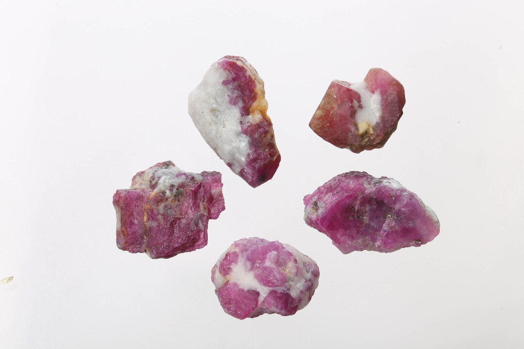 Ruby Bulku Raw Ruby Pieces, Rough Ruby, Genuine Uncut Ruby Crystal, July ...
