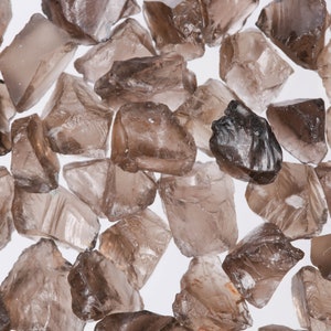 Rough Smoky Quartz Pieces, Raw Smoky Quartz, Genuine Uncut Smoky Quartz Crystal, Healing Crystal, Rough Gemstone, Smoky001