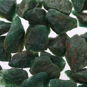 Raw Green Aventurine Pieces, Rough Green Aventurine, Genuine Green Aventurine Crystal, Healing Crystal, Bulk Raw Gemstone, Laventurine002