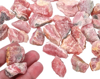 Large Raw Rhodochrosite Pieces, Rough Rhodochrosite, Genuine Rhodochrosite Crystal, Healing Crystal, Bulk Raw Gemstone, Rhodochunk001