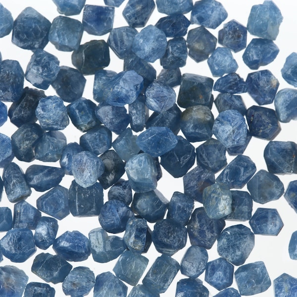 Tiny Raw Sapphire Pieces, Rough Sapphire, Genuine Uncut Sapphire Crystal, September Birthstone, Healing Crystal, Rough Gemstone, SSSapph001