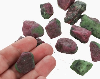 Natural Ruby in Zoisite Rough Mineral 1490.50 Ct Certified Loose Gemstone EB-459