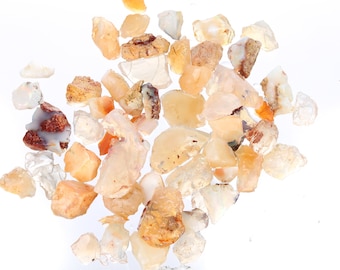 Raw Mexican Opal Parcel, Raw Opal Crystals, Mexican Opal, Rough Gemstones Bulk, October Birthstone, Rough Opal Chips, PMOpal004