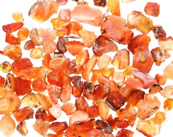 Raw Mexican Opal Pieces, Raw Opal Crystals, Mexican Opal, Rough Gemstones Bulk, October Birthstone, Rough Opal Chips, BGOpal005