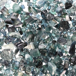 Small Blue Tourmaline Pieces, Raw Blue Tourmaline, Rough Blue Tourmaline, Raw Tourmaline Crystal, Healing Crystal, Tourmaline Bars, Btour005