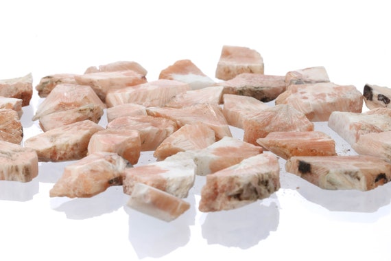 Raw Scolecite Pieces, Rough Scolecite, Genuine Scolecite Crystal