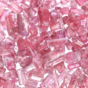 Raw Pink Tourmaline Pieces, Rough Pink Tourmaline, Tourmaline Crystal, Raw Pink Crystal, Healing Crystal, PTSCOOP005