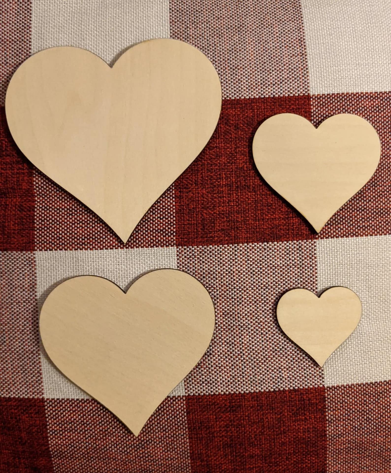 Wood Heart Cutout Multiple Sizes 1/8 Baltic Birch Etsy