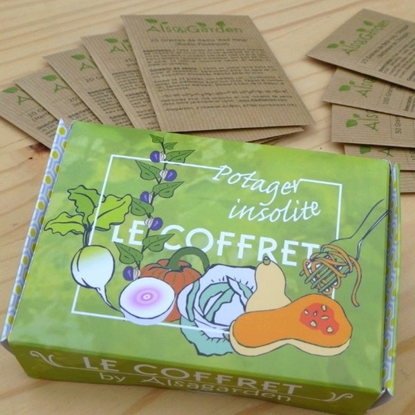 Coffret Potager Insolite (Assortiment 10 Variétés)