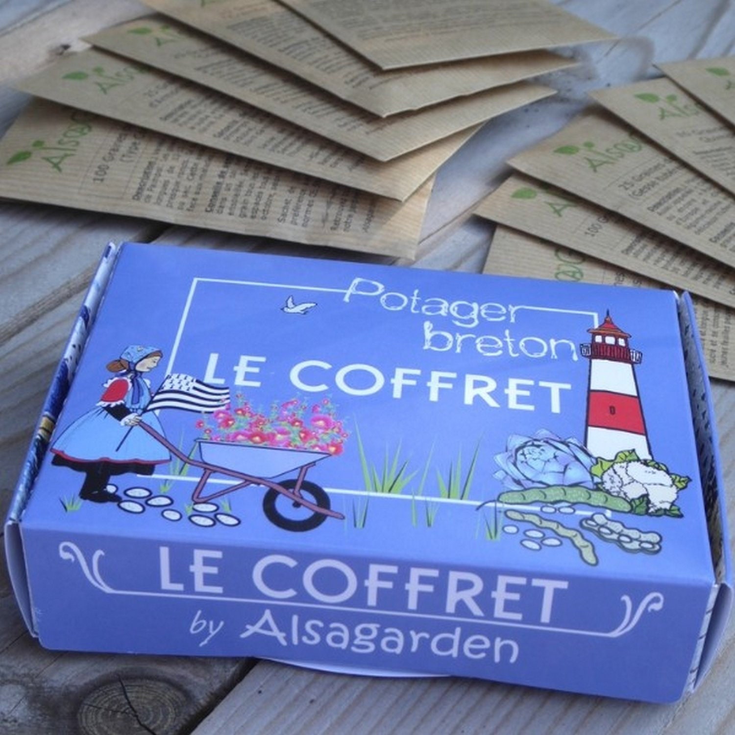 Coffret Potager Breton | Assortiment 10 Variétés