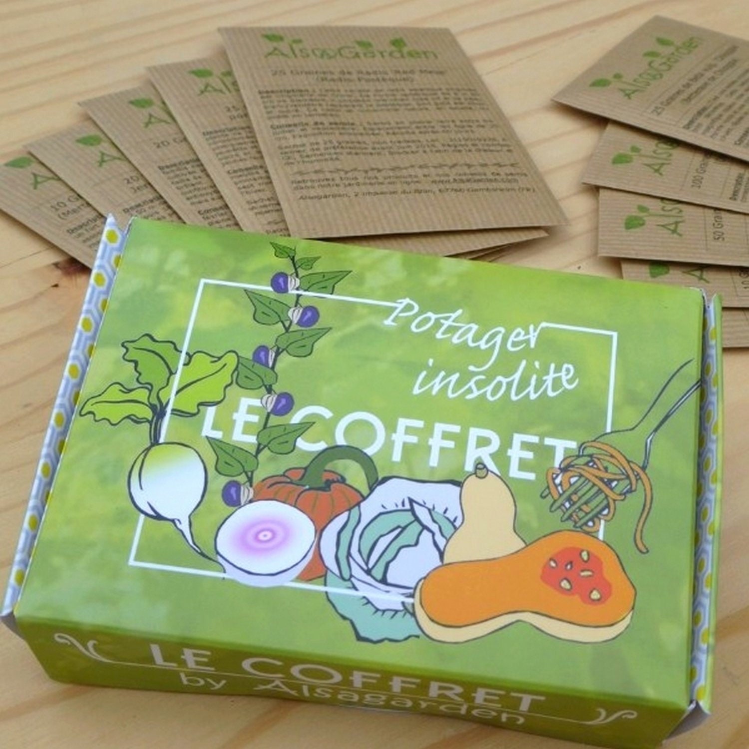 Coffret Potager Insolite | Assortiment 10 Variétés