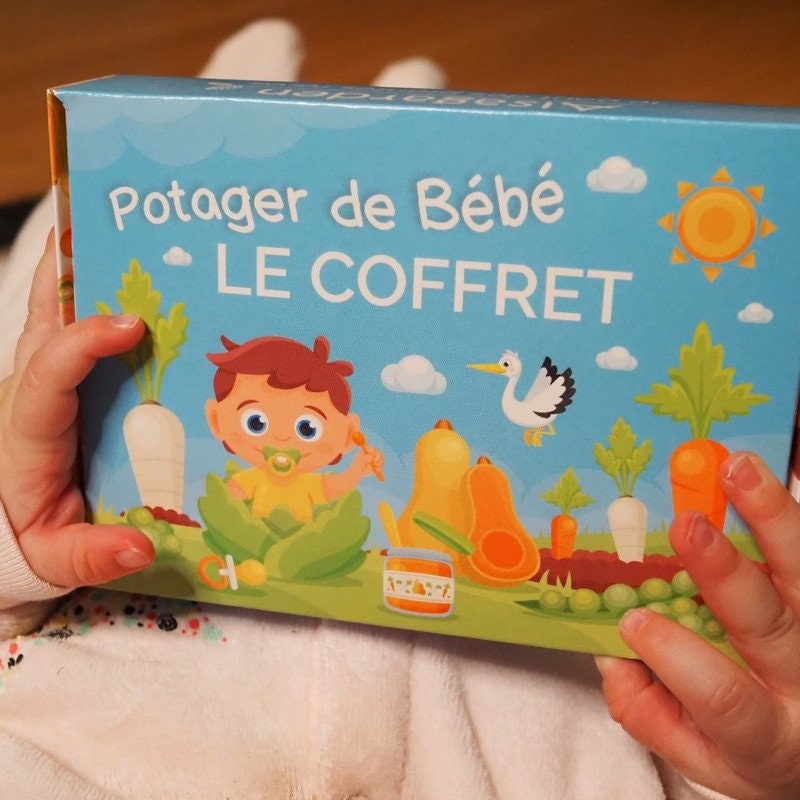 Coffret de Graines Potager Bébé | 6 Variétés Bio Pour Petits Pots