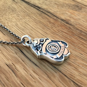 Police Badge Charm