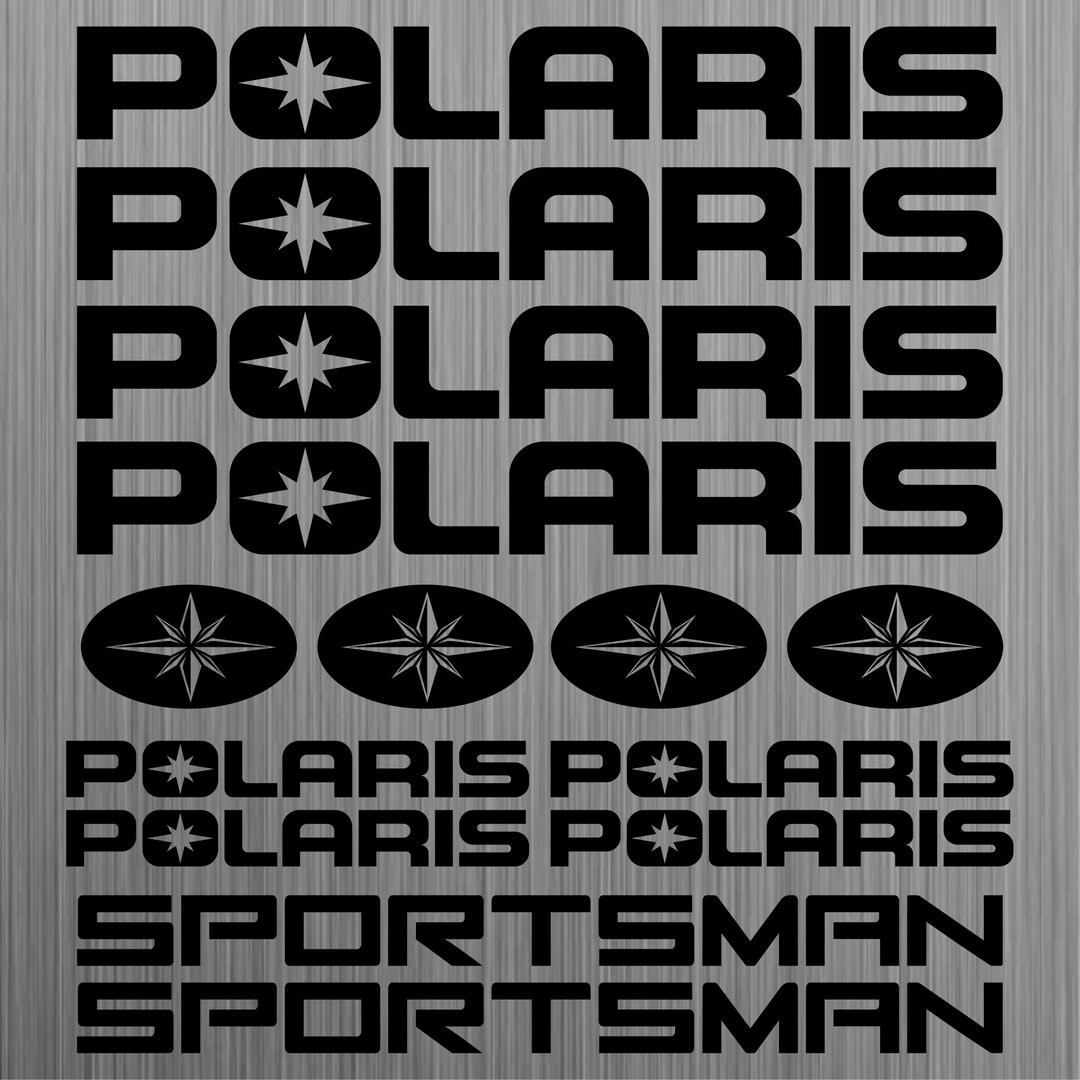 POLARIS SPORTSMAN Decal Sticker Quad Decal ATV 14 Pieces Pieces - Etsy