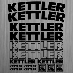 KETTLER sticker vélo vélo mtb bmx route 15pcs Pièces Pièces