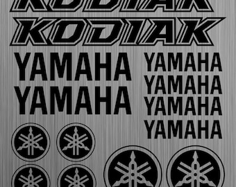 YAMAHA KODIAK sticker sticker quad decal ATV 14pcs Pieces