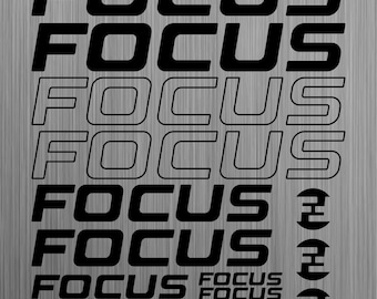 FOCUS sticker bike bike mtb bmx road 15pcs
