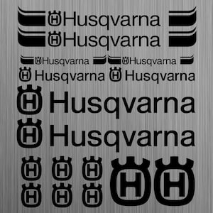 Husqvarna Racing aufkleber naklejka tuningowa naklejka 16 Stücke Pieces
