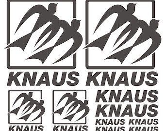 Knaus sticker motorhome camper caravan 10 pieces