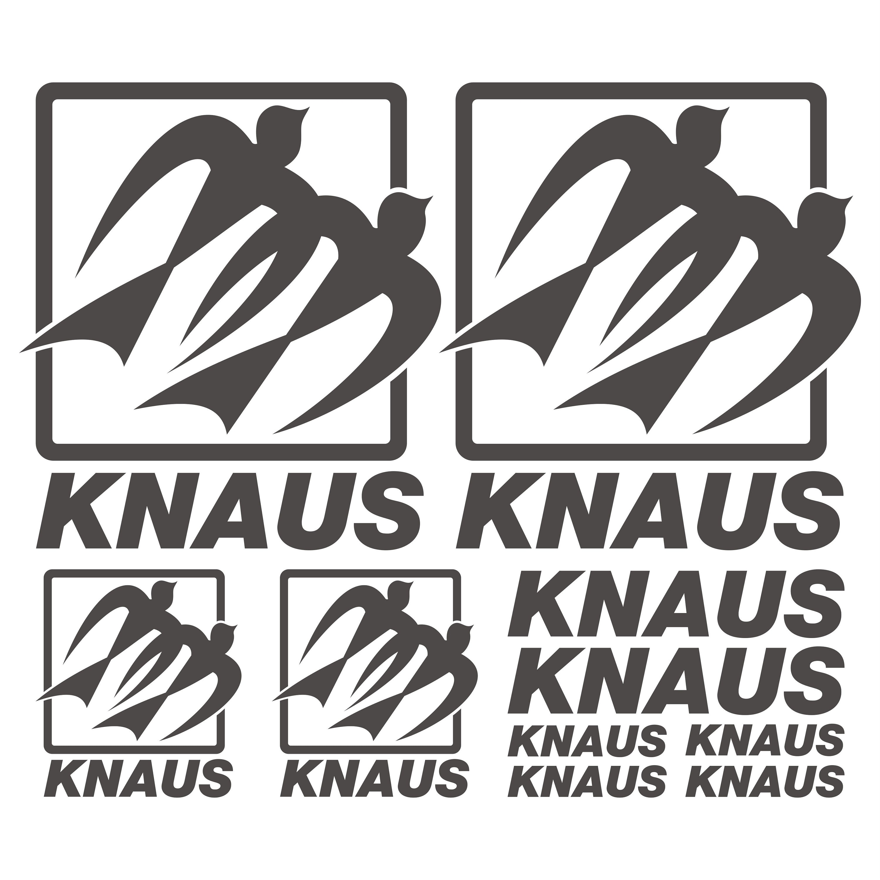 Knaus Aufkleber 50cm Aufkleber Reproduktion -  Österreich