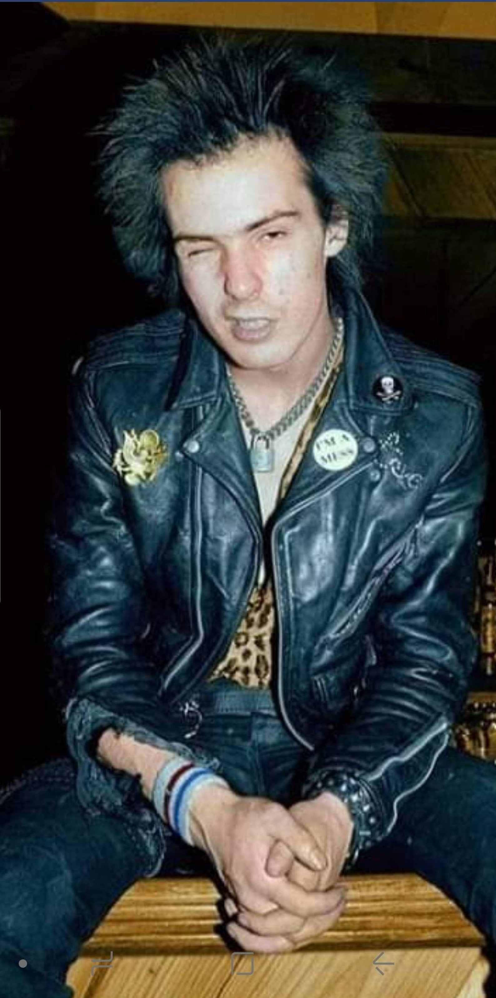 Sex Pistols Bassist Sid Vicious Sweat Band/ Wristband Replica - Etsy