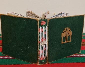 Green Christmas journal