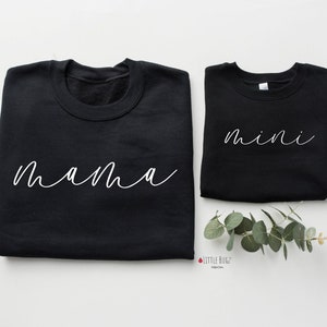 Mama sweatshirt, mama baby corner sweatshirt, mama mini sweatshirt, mama mini sweater, mom and baby sweater, mama sweater, gift for mom