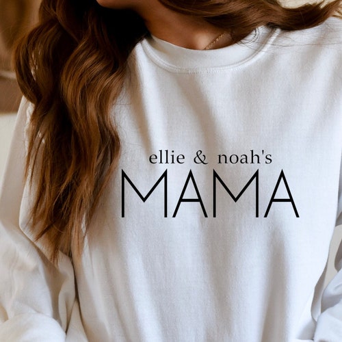 mama crew neck sweater