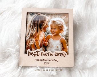 mother’s day fridge magnet, custom photo frame magnet, mother’s day gift, our first mother’s day