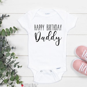 Alles Gute zum Geburtstag Daddy Onesies®, Papas Geburtstagsgeschenk, Geschenk für Papa, Vatertagsgeschenk