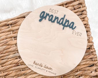 Il miglior papà di sempre, senza dubbio, regalo per la festa del papà, cartello per la festa del papà, regalo di Natale per papà