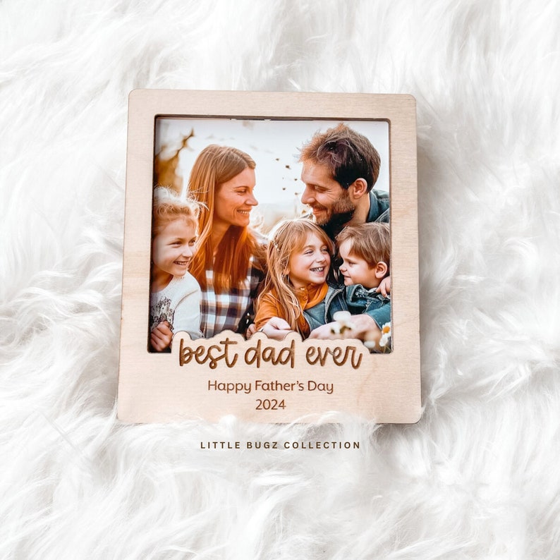 Holiday Fridge Custom Photo Frame Fathers Day Gift, Our
