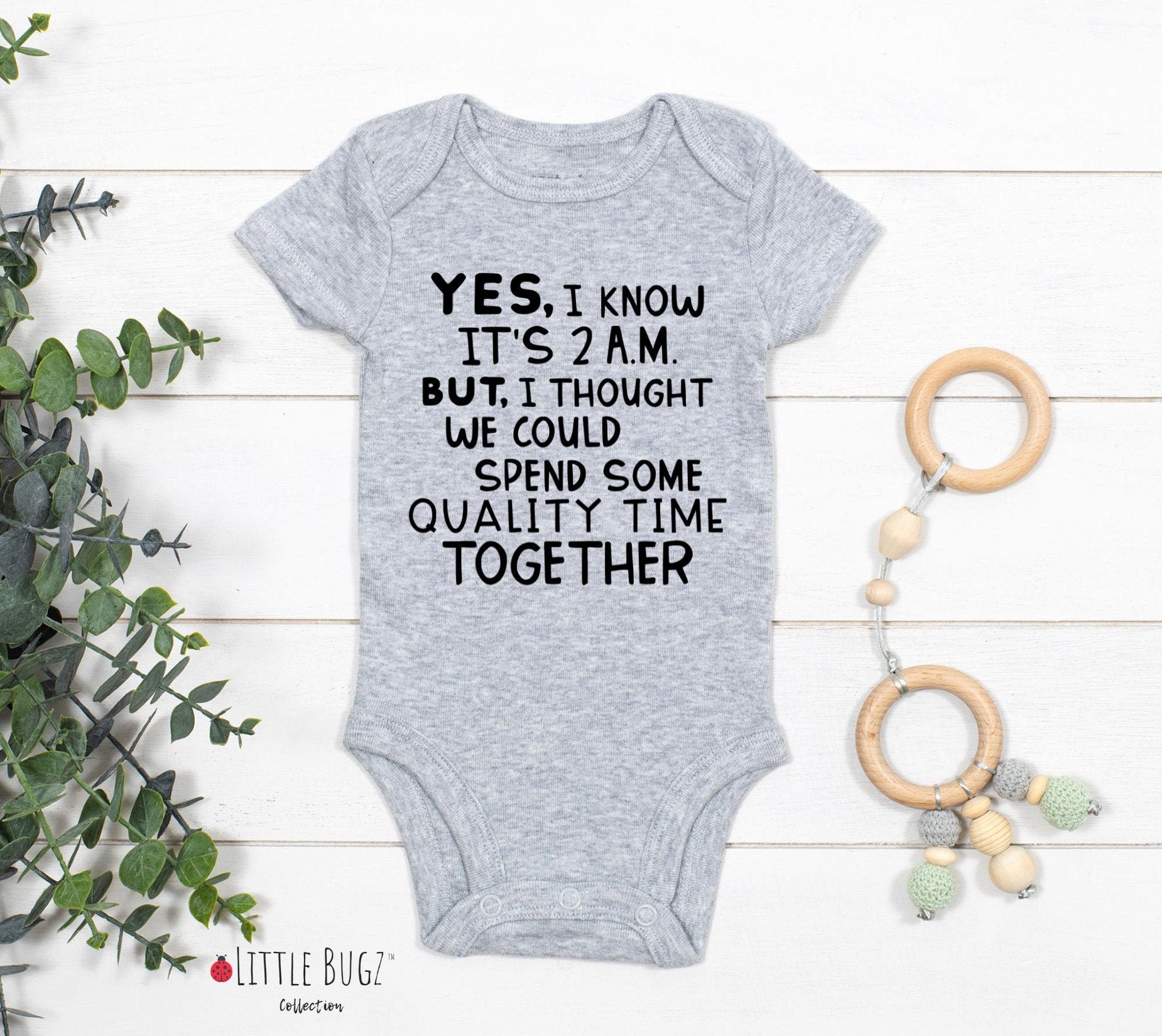 Silly Daddy Boobies For Babies Shower Gift Infant Gerber Onesie Baby Bodysuit 