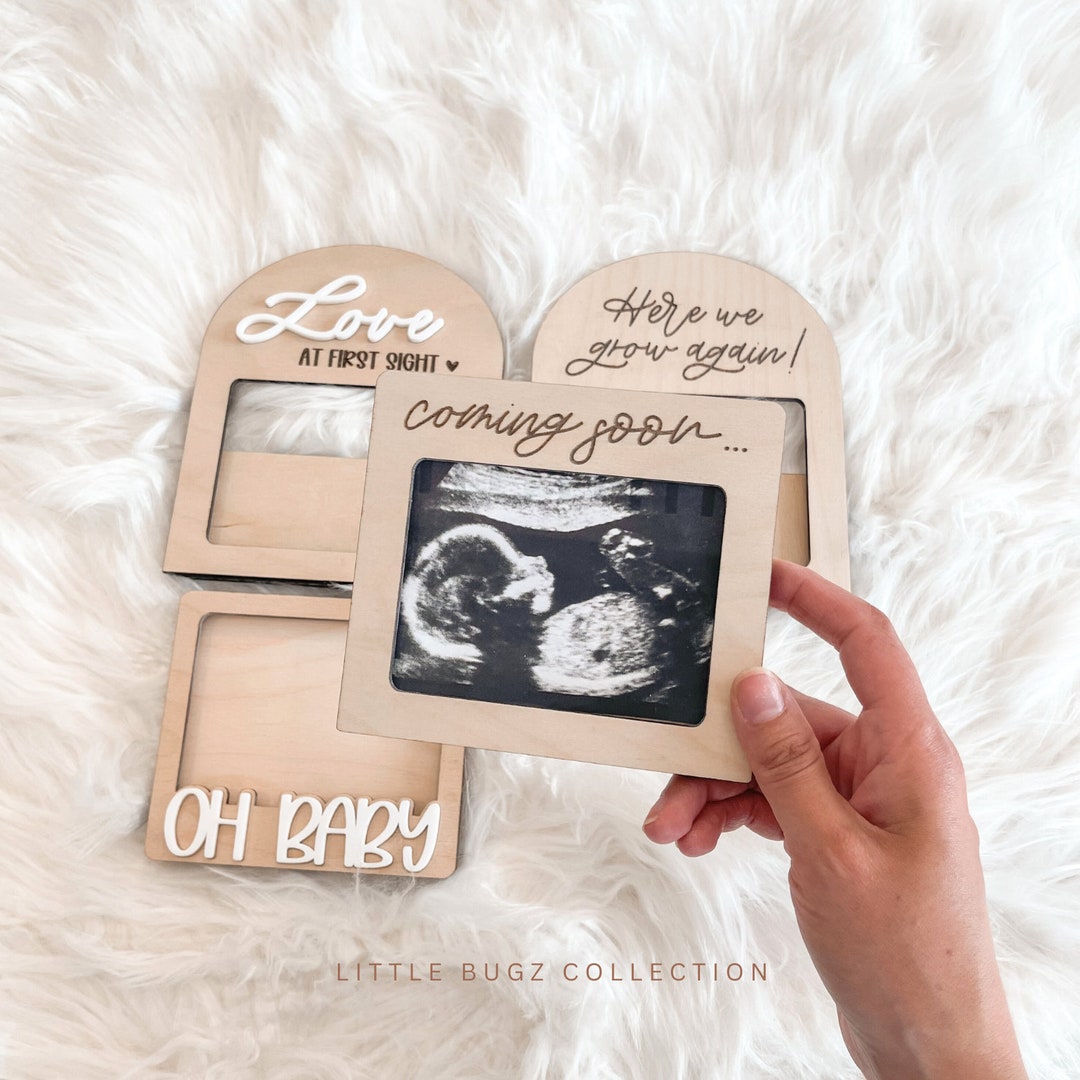 Sonogram Magnets Ultrasound Fridge Magnet, Pregnancy Announcement Frame, Pregnancy ...