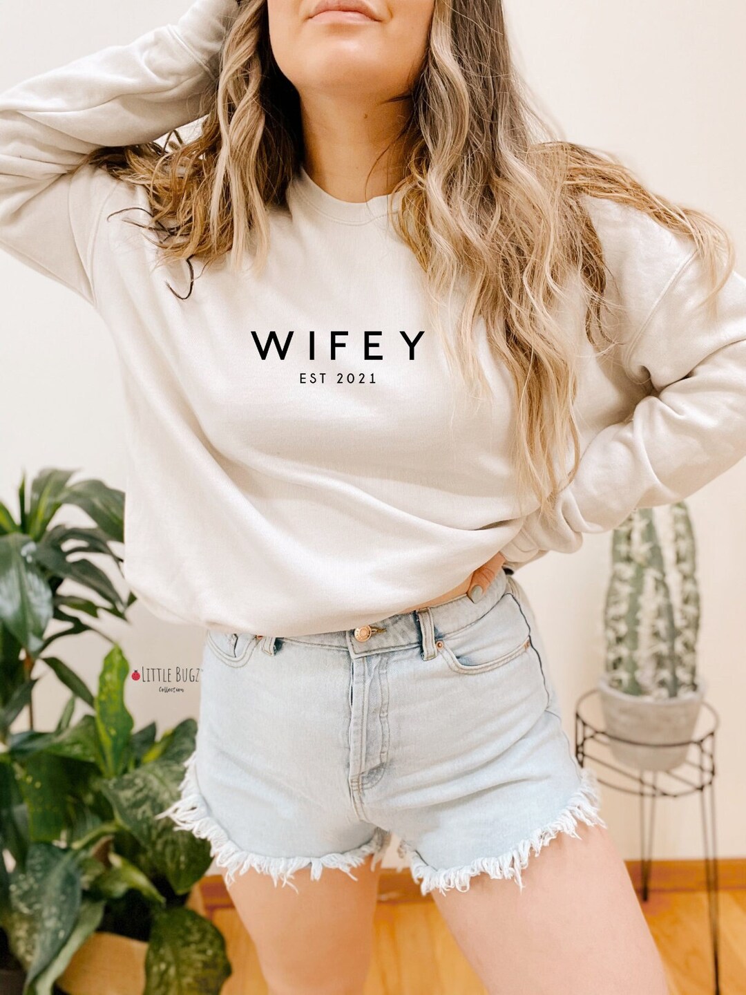 Wifey Sweatshirt Wifey Sweater Engagement Gift Wedding - Etsy