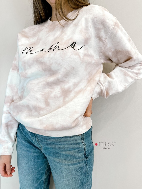 Mama tie dye sweatshirt Clearance