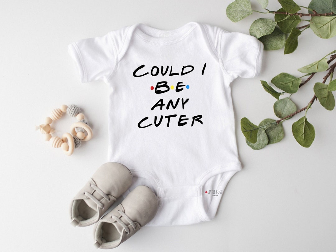 Could I Be Any Cuter Onesie®, Cute Baby Onesie®, Baby Shower Gift