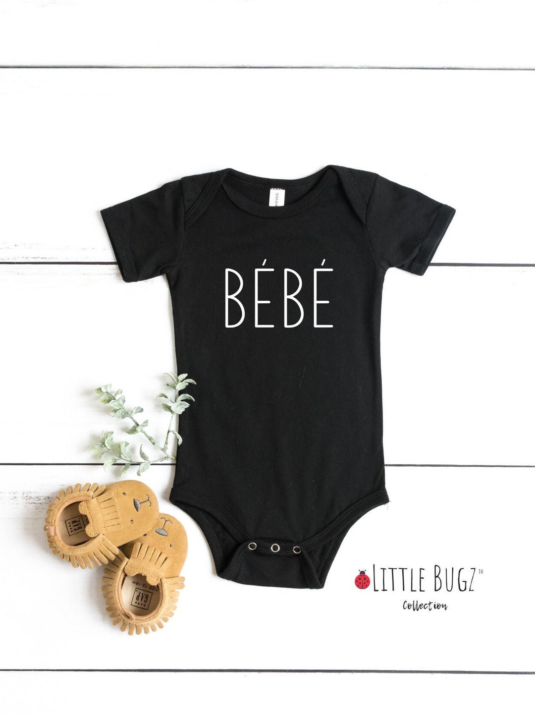 BÉBÉ Baby Onesie®, French Baby Onesie®, Baby Shower Gift, French Themed