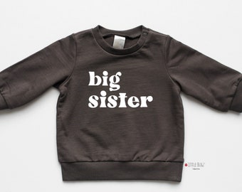 big sister sweatshirt, big brother sweatshirt, little brother little sister sweatshirt, new sibling announcement